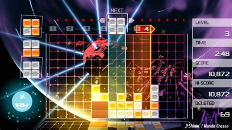  Lumines: ビートに合わせてブロックを消していく、音楽とパズルが融合した至高のゲーム体験！